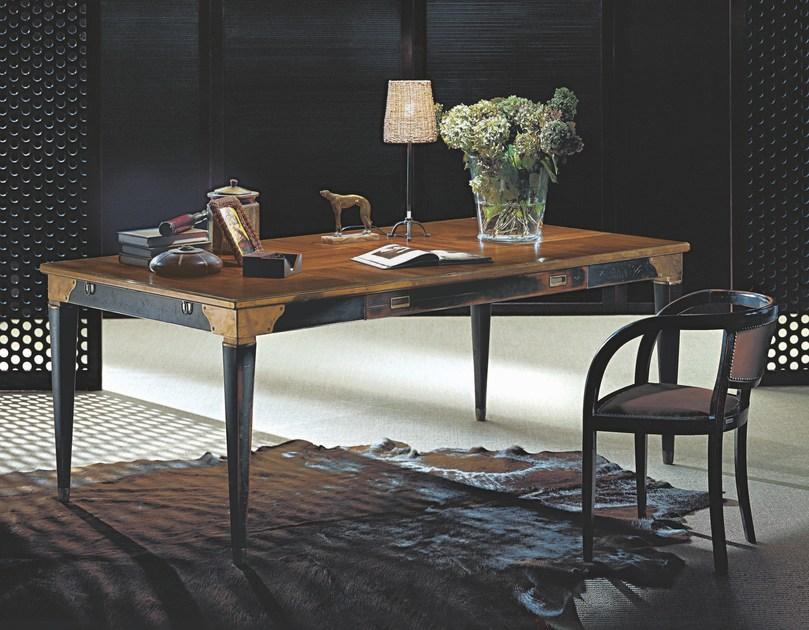 L'Origine Письменный стол из вишневого дерева с ящиками  K 10360  - Вид №1