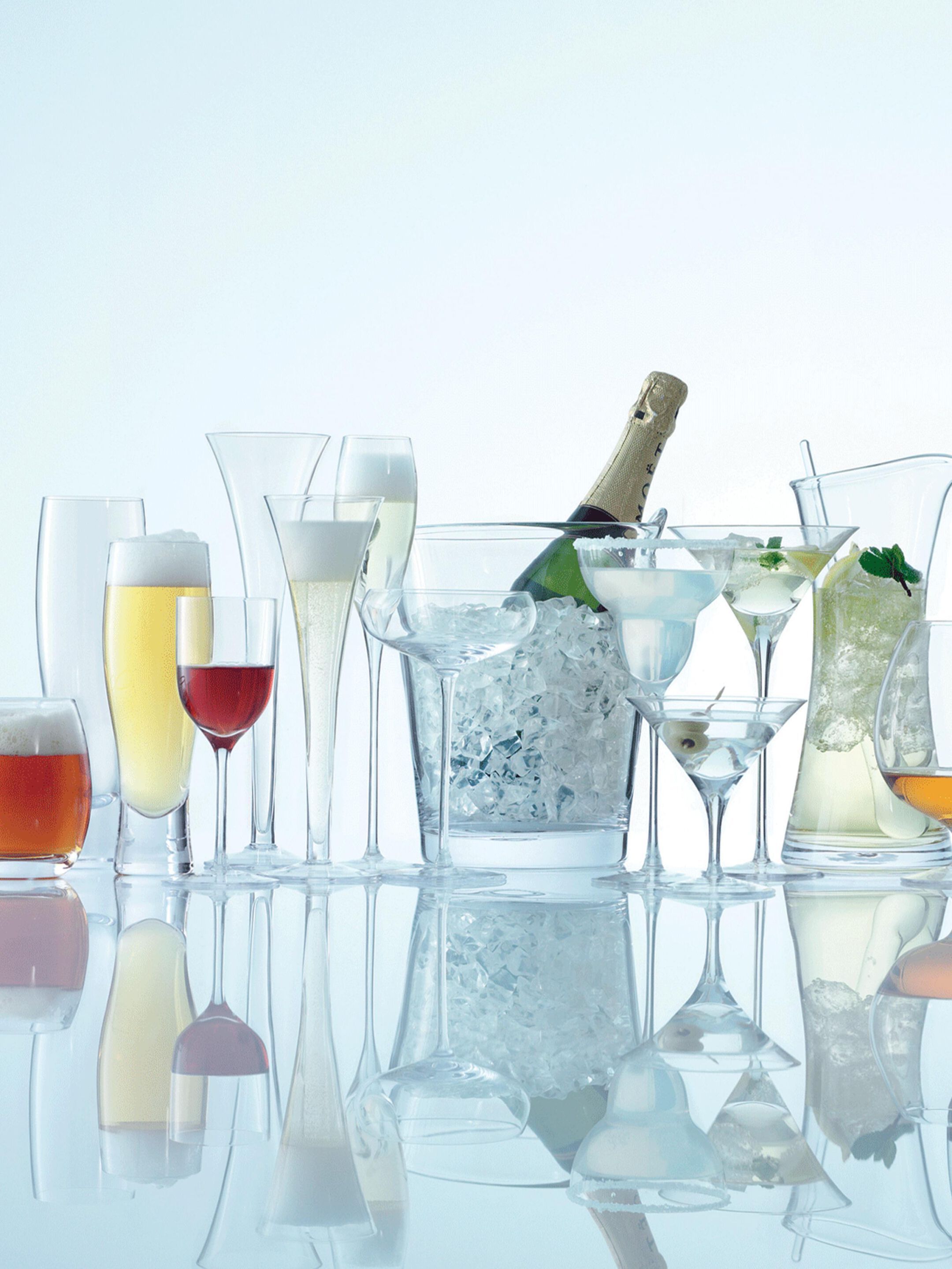 Набор пивных стаканов из дутого стекла - 400 мл LSA Бар ARCH-00045792 - Вид №2