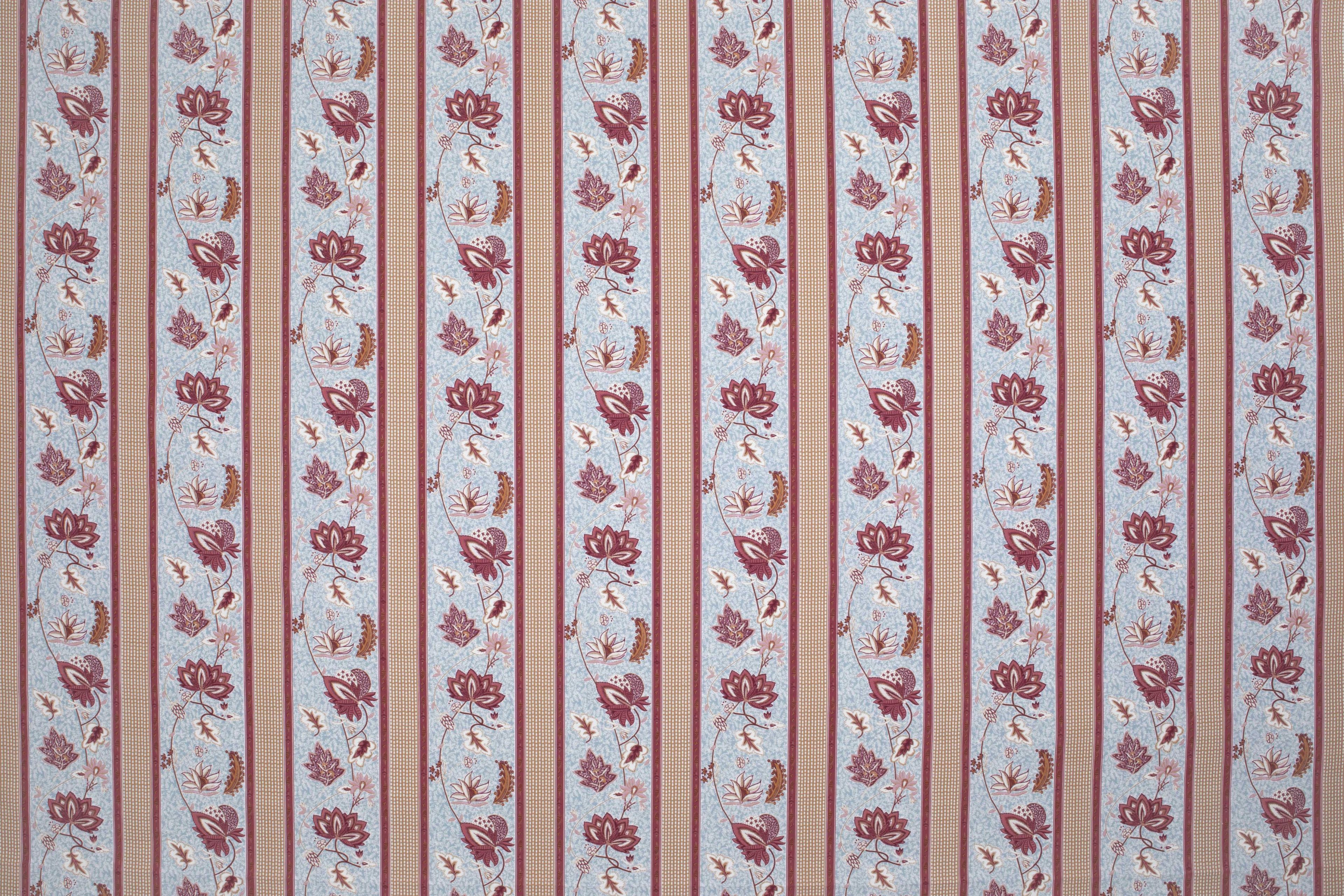 Хлопчатобумажная ткань с цветочным рисунком LELIEVRE Quenin-Belle Époque ARCH-00124598 - Вид №7