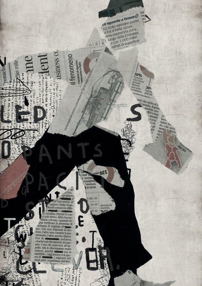 MOMENTI Авторский художественный принт Crazy home paintings Eb-005 - Вид №1