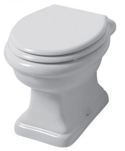 PA00200001 Приставной унитаз напольный Белый Disegno Ceramica Paolina Италия