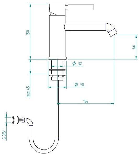 ZAZZERI Смеситель для раковины, однорычажный, на одно отверстие Da-da sun-id-1393957 - Вид №7