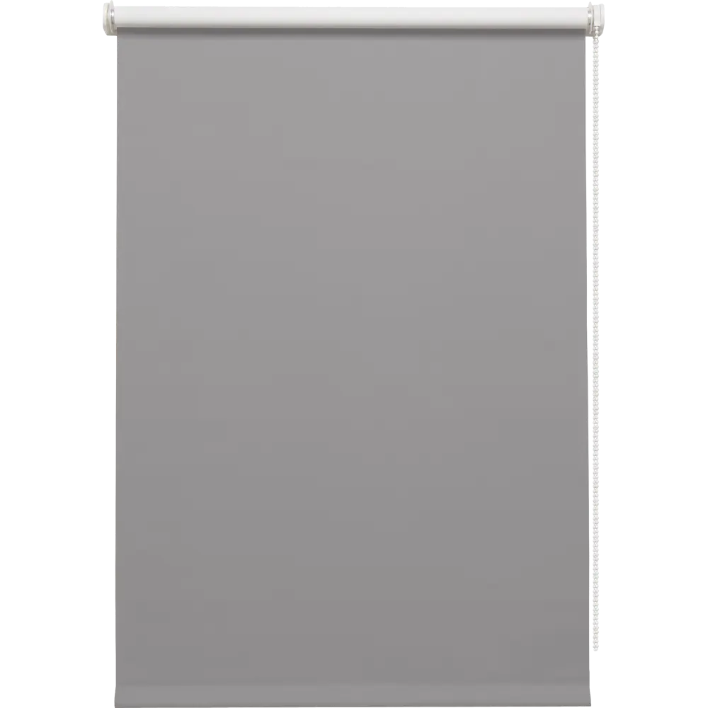Штора рулонная блэкаут Inspire Santos 80x160 см серая Granit 3 82688287 STLM-2051019 - Вид №1