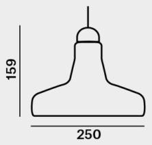 BROKIS Подвесной светильник из дутого стекла с диммером Shadows Pc894-95-96-97 - Вид №29
