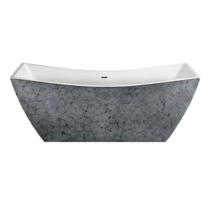Ванна акриловая отдельностоящая Treasure Silver Lagard ISSA