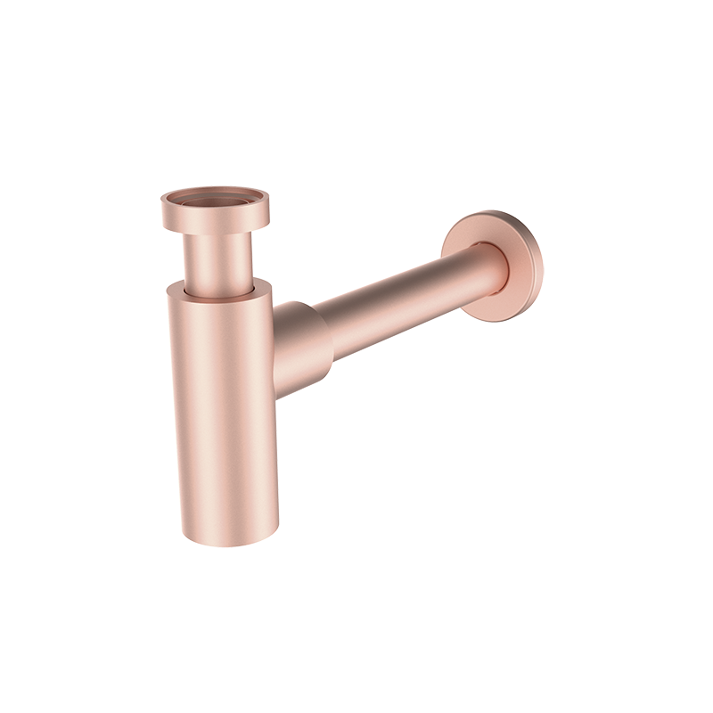 00030016 PREMIUM Сифон 1" 1/4 для умывальников Розовое GRB MIXERS 