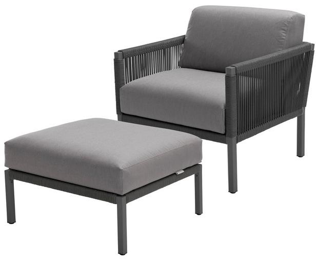 solpuri Садовое кресло из ткани с подлокотниками Club sun-id-1449564 - Вид №1