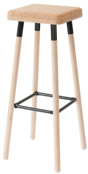 Askia Табурет из пробки с подставкой для ног Marco sun-id-1481458 - Вид №2