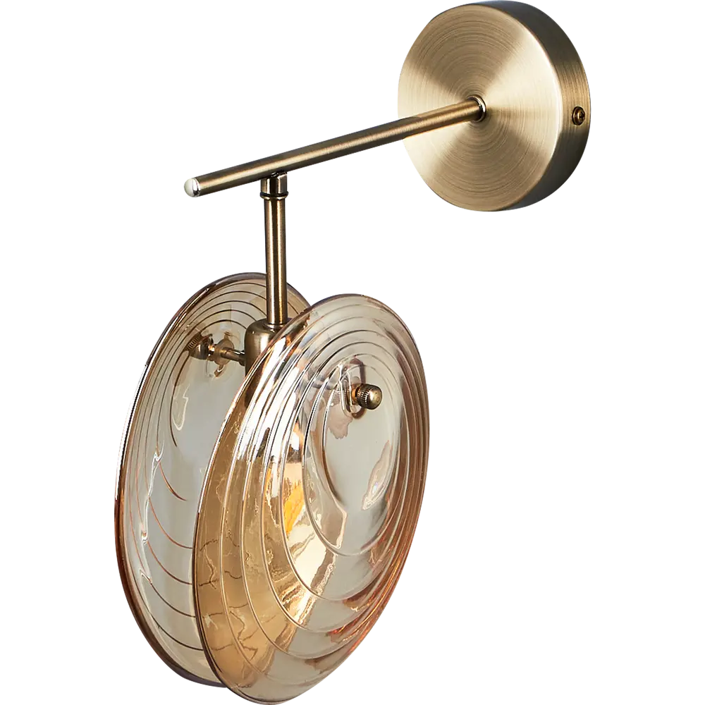 Бра Escada Castanet 2123/1A с плафоном-ракушкой в бронзе 89377578 STLM-1379196 - Вид №2