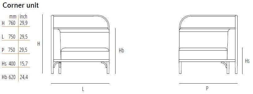 Wiener GTV Design Модульный секционный диван Targa sun-id-1356656 - Вид №12
