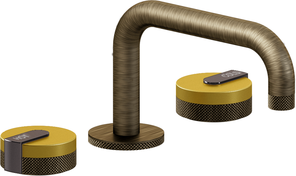 E-11510-R1BB-L1OX-VBB Смеситель для умывальника на 3 отвертия GRAFF MOD+