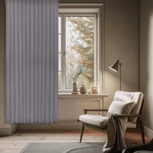 Штора WITERRA Принт 200x280 см серый с универсальным креплением 89427489