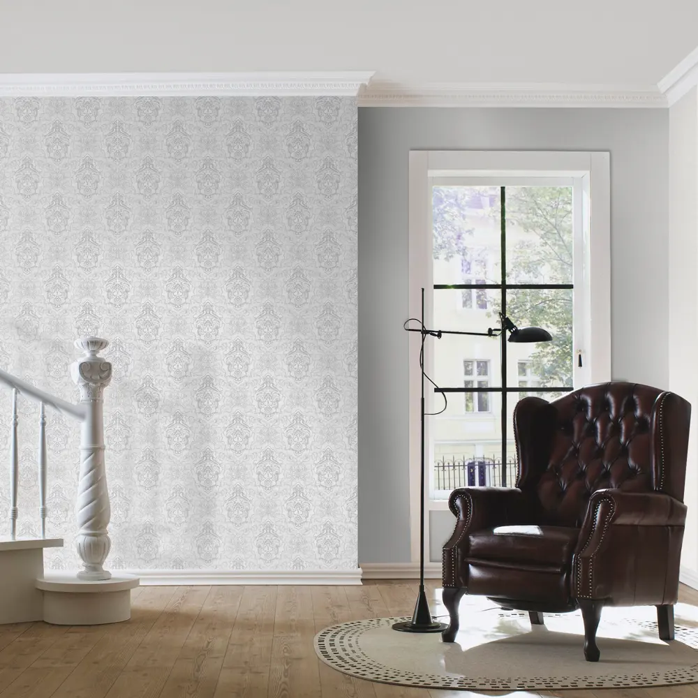 Обои флизелиновые Erismann Jacklin серые 1.06 м 60111-04 STLM-2070286 - Вид №3