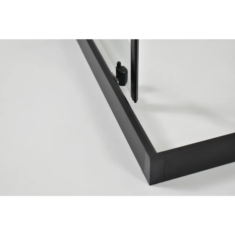 Душевая ширма Метакам Apart Black квадратная 90x90x185см цвет профиля черный раздвижная стекло 4мм прозрачное STLM-2206302 - Вид №23