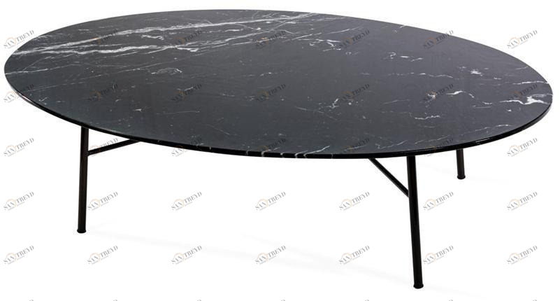 TrabA' Овальный мраморный журнальный столик sun-id-1496330