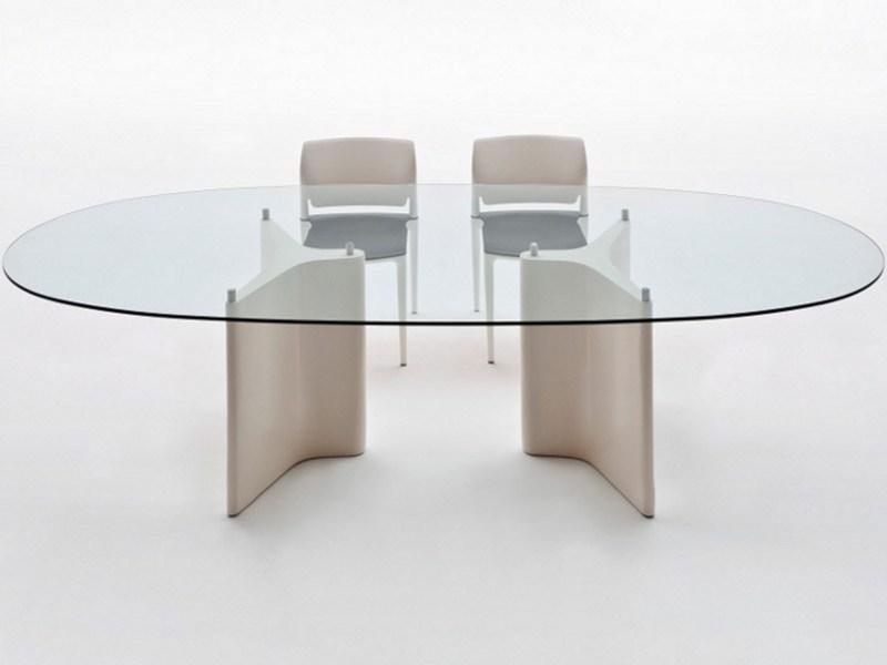 Segis Овальный стол из дерева и стекла sun-id-1490695 - Вид №5