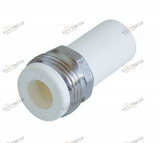 Штуцер с гайкой KALDE D32х1 1/4" НР белый 3252TNM321A00