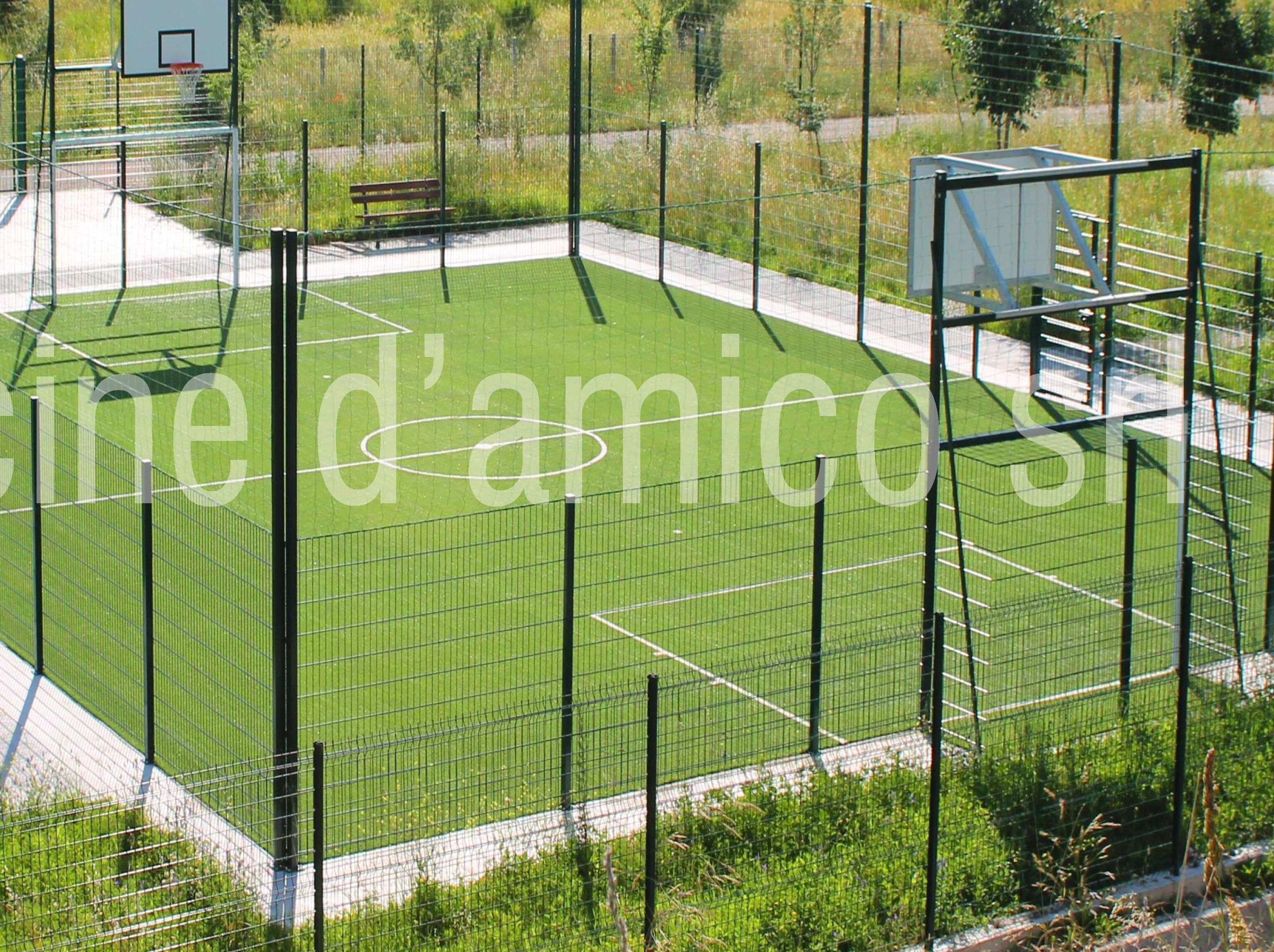 Забор для спортивных площадок из сварной сетки OFFICINE D'AMICO MULTISPORT ARCH-00012483 - Вид №1