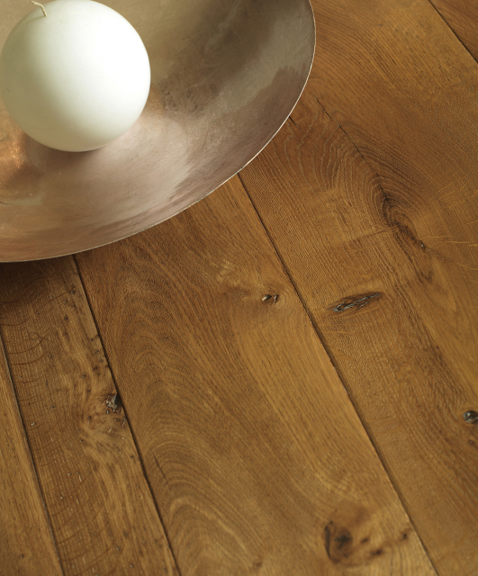 Tav7 Tifernoit Дуб старый из бруса, тонированный светлый орех Parquet - Вид №2