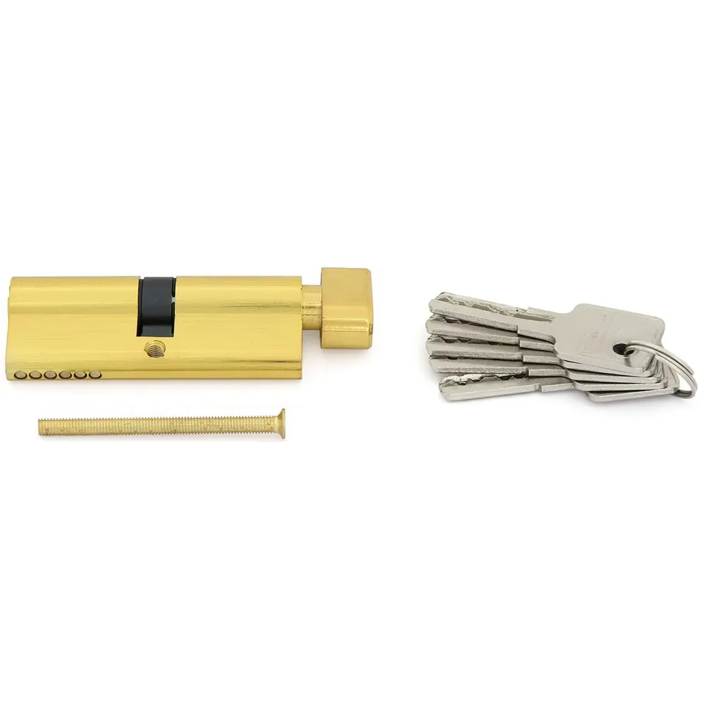 Цилиндр PALLADIUM BK PB с механизмом ключ-вертушка 40+40 мм 82605166 STLM-0031319 - Вид №2