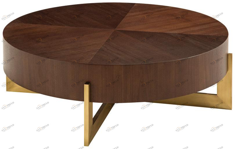 Roche Bobois Низкий круглый журнальный столик Trocadero sun-id-1390113