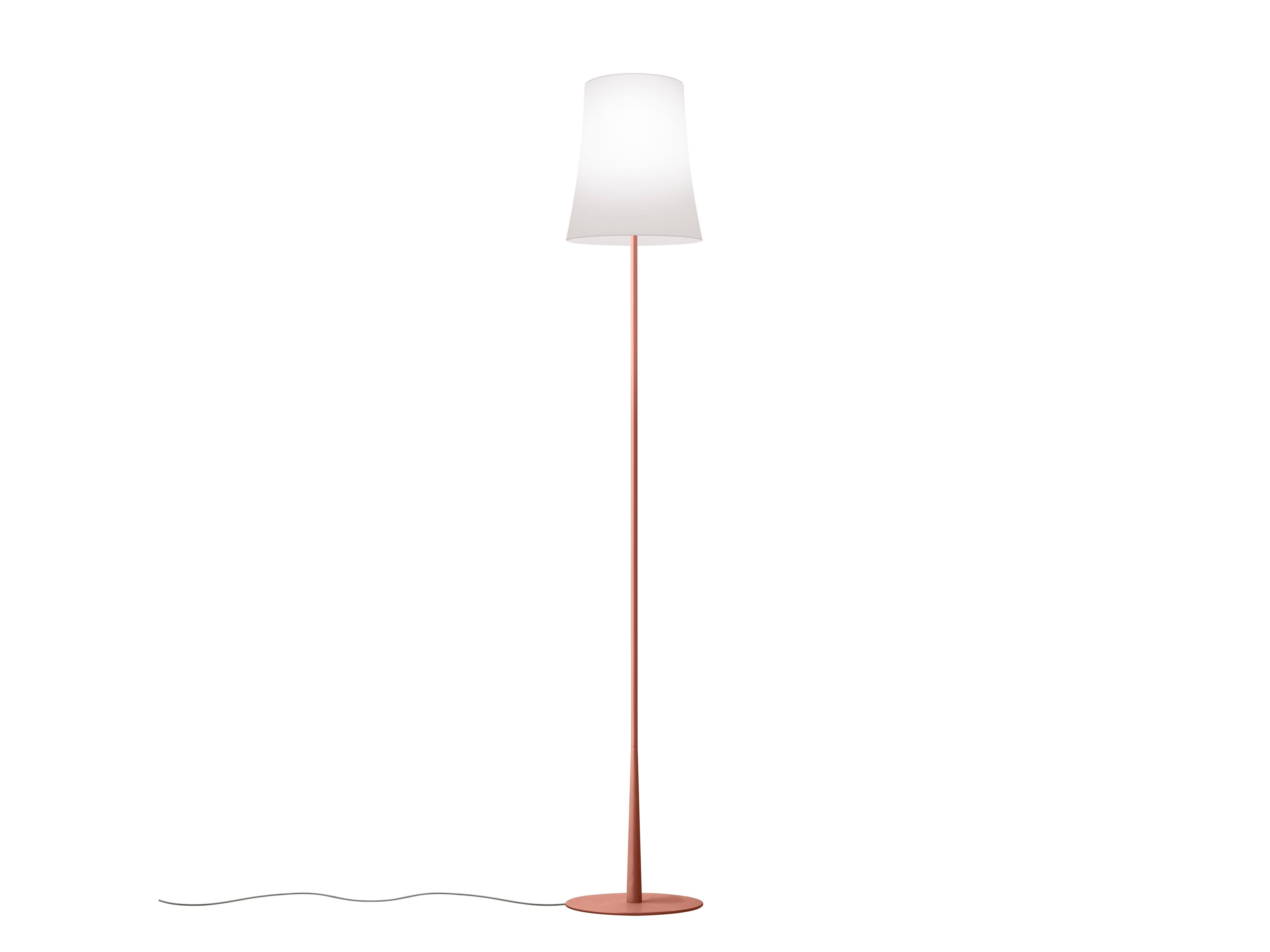 Напольная лампа из поликарбоната и окрашенного алюминия Foscarini птичка ARCH-00006770