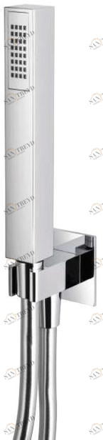 Ручной душ со шлангом и подставкой Wellness 822 Santreyd