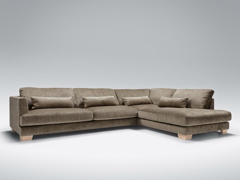 Sits Мягкий угловой диван из ткани на 4 места Brandon sun-id-1375937 - Вид №2