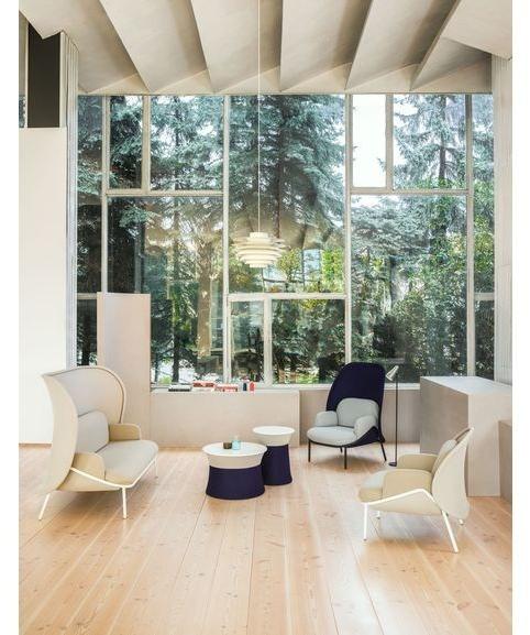 MDD Низкий круглый тканевый журнальный столик для гостиной Mesh sun-id-1406556 - Вид №7