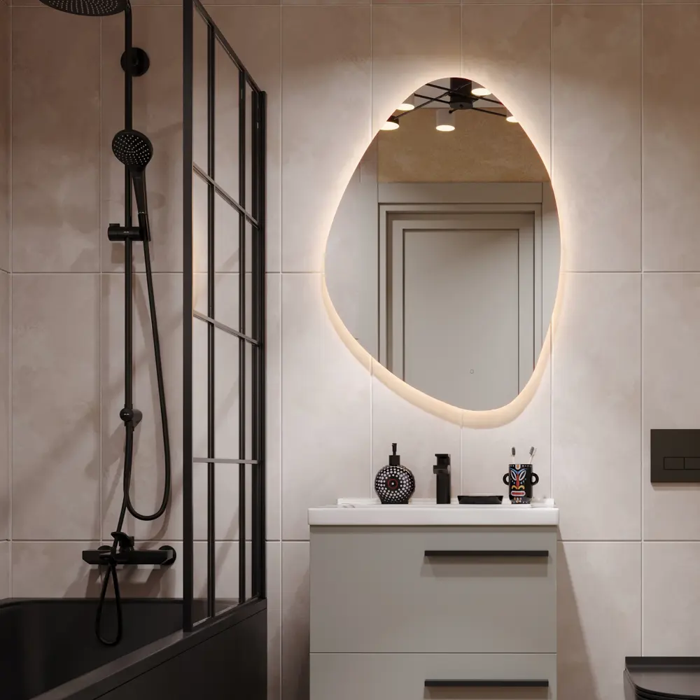 Плитка настенная Керамин Эдда 3 75x25 см 1.69 м² цвет бежевый STLM-2086619