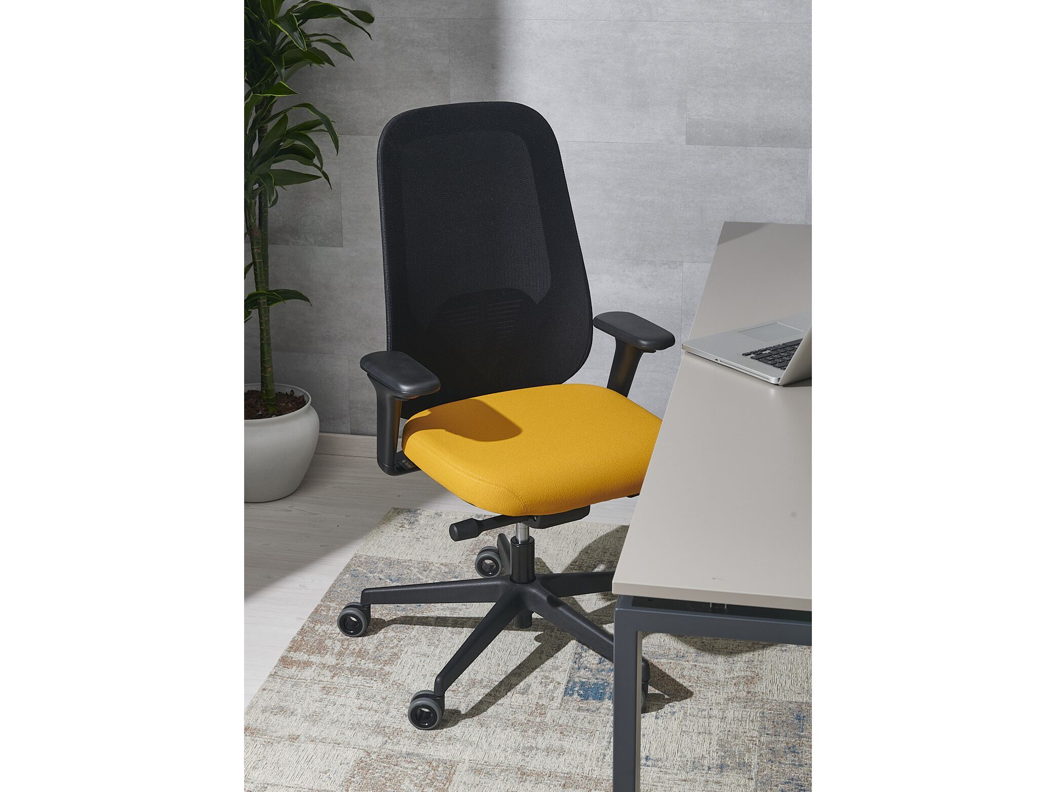 5 спиц подлокотник поворотный операционный офисный стул AP Factor Cayman ARCH-00143506 - Вид №3