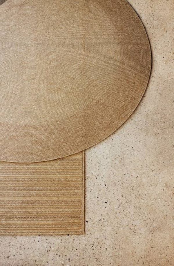 Открытый круглый полиолефиновый ковер B&B Italia Outdoor TWIST ARCH-00077352 - Вид №2