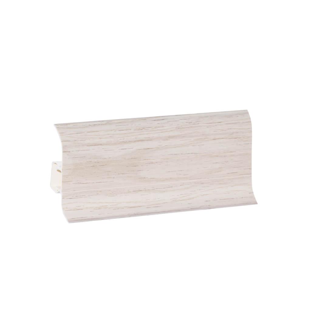 Напольный плинтус ПВХ Stella Comfort 62 Дуб Жемчужный 231 (40) STSR-1374