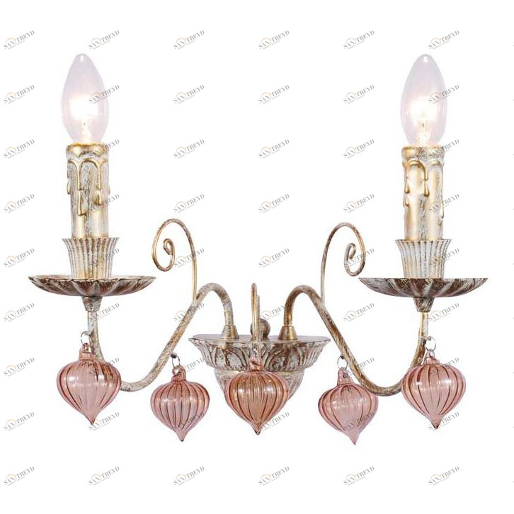 Бра Donolux Paradiso W110212/2 DONOLUX СВЕЧА 077558 Золото;прозрачный 