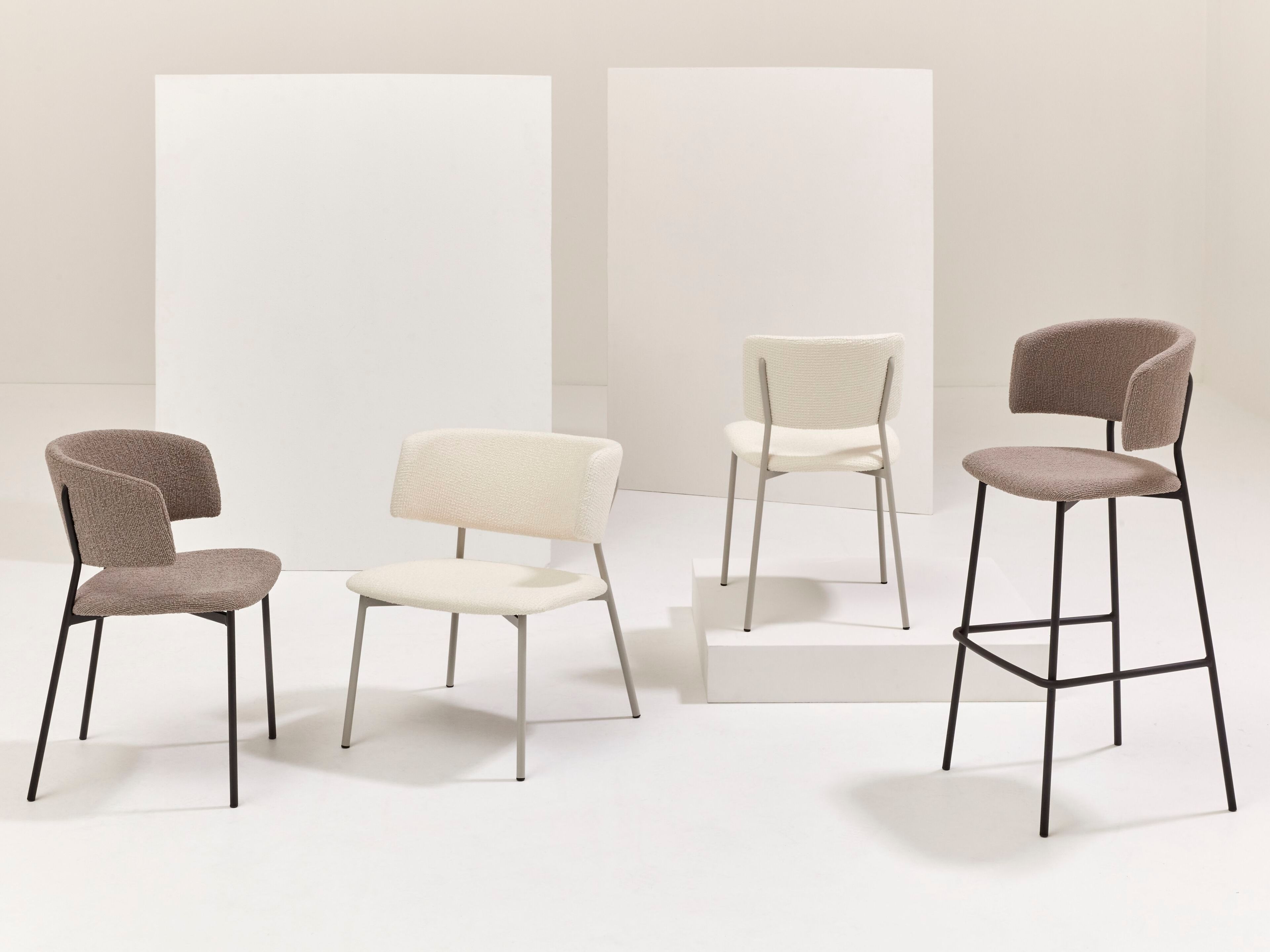 Стальной мягкий стул Billiani Wrap Steel ARCH-00039040 - Вид №4