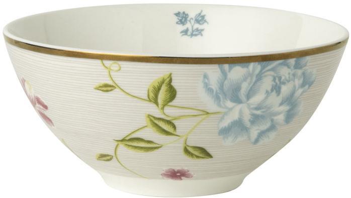 Пиала Laura Ashley Cobblestone Pinstripe 13см, 420мл 180515