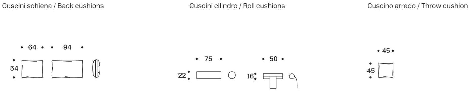 Saba Italia Модульный тканевый диван Pixel light sun-id-1385462 - Вид №12
