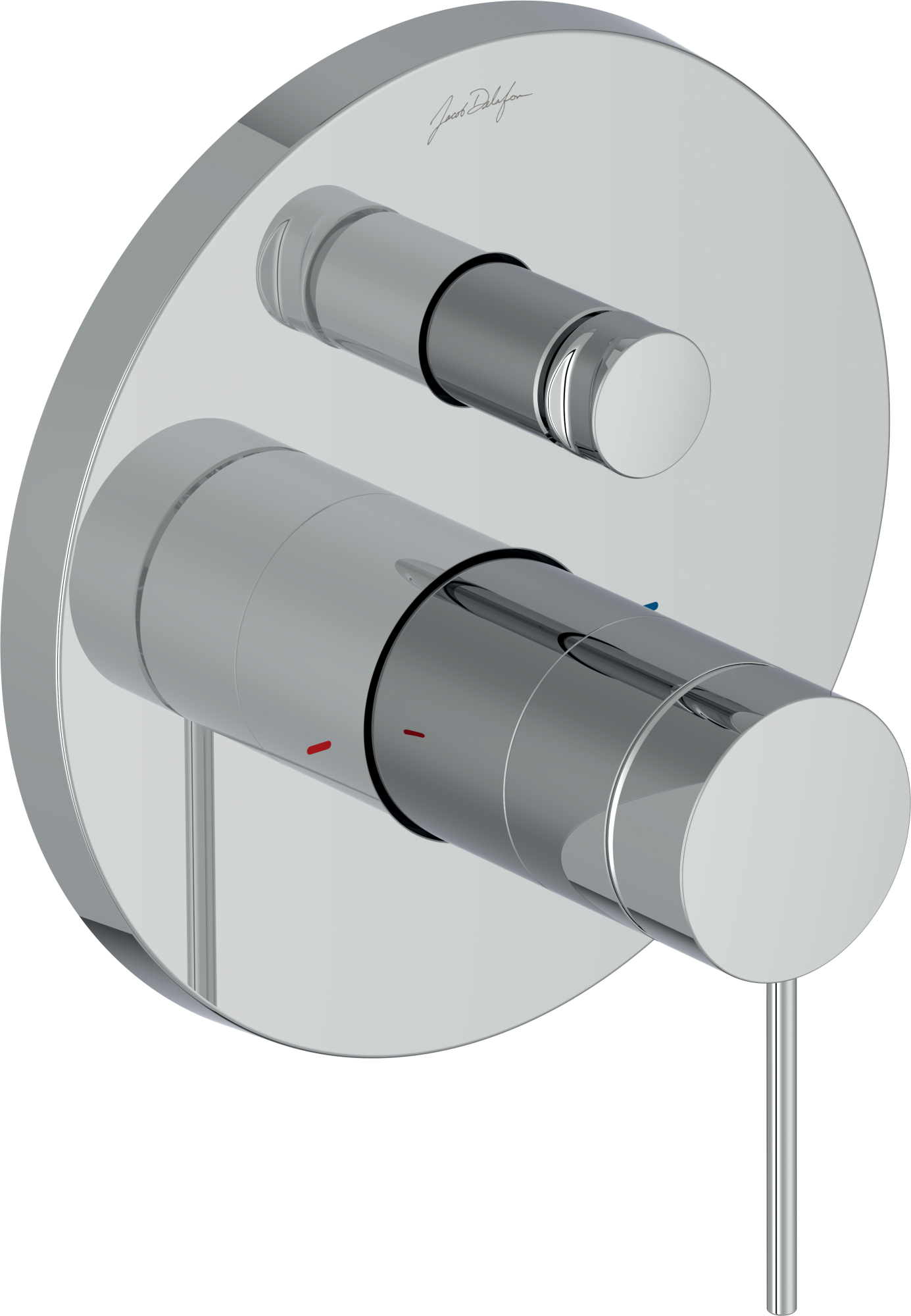 E78021-4A-CP встроенный механический миксер. JACOB DELAFON MÉTRO Metro