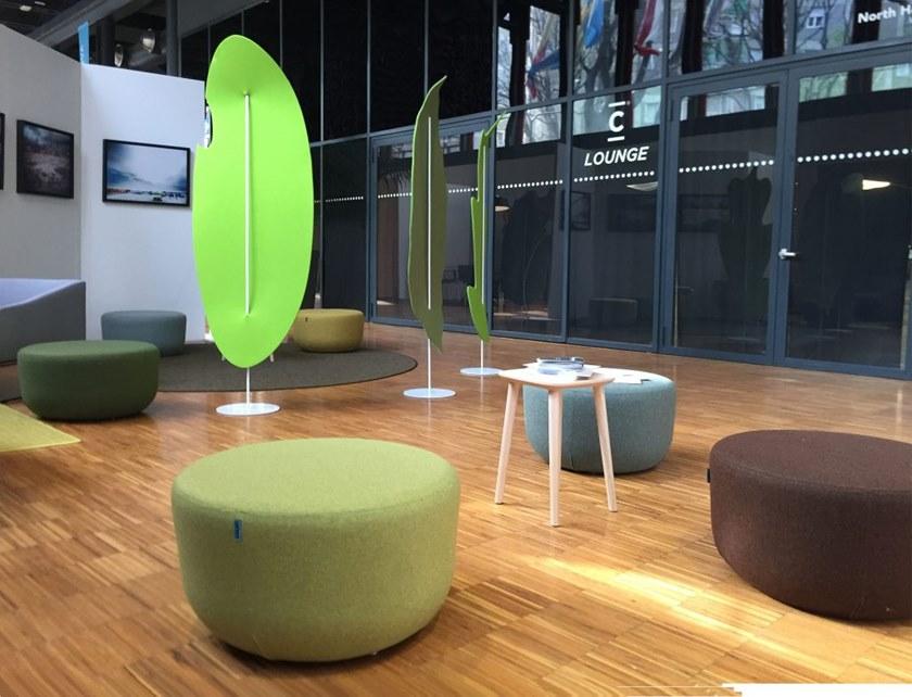 Slalom Отдельно стоящая звукопоглощающая перегородка для офиса Felt sun-id-1359160 - Вид №7