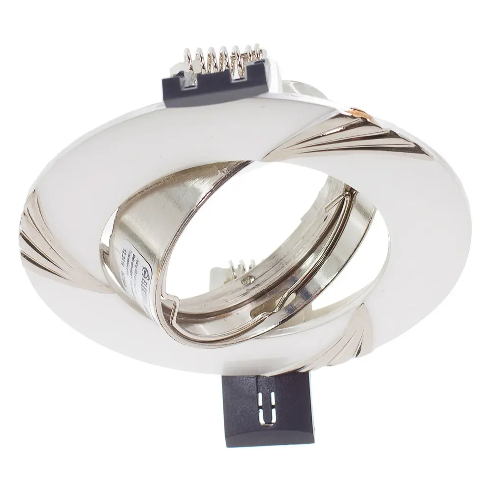 Спот встраиваемый Электростандарт Daniele, GU5.3, 50 Вт, цвет серебро/никель Elektrostandard STLM-2052208 - Вид №1