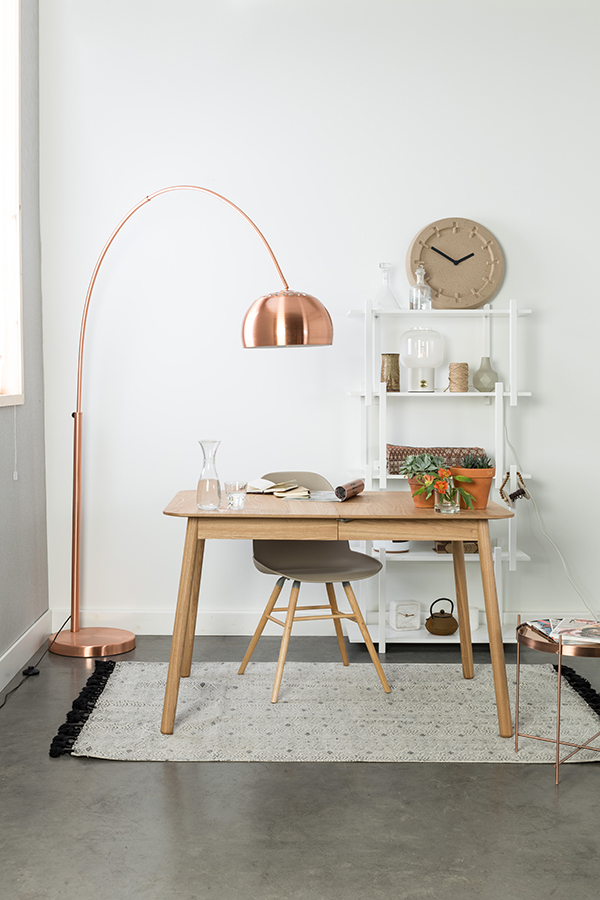 Стол Glimps, 120/162x80 см Zuiver 2100073 - Вид №4