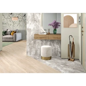 Глазурованный керамогранит Alma Ceramica Landstone 40 20x90 см 1.62 м² матовый цвет бежевый