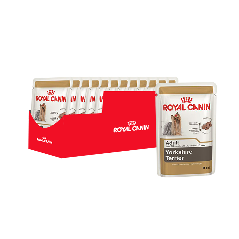 ПР0033084*12 Корм для собак для йоркширского терьера, паштет конс. (упаковка - 12 шт) ROYAL CANIN 