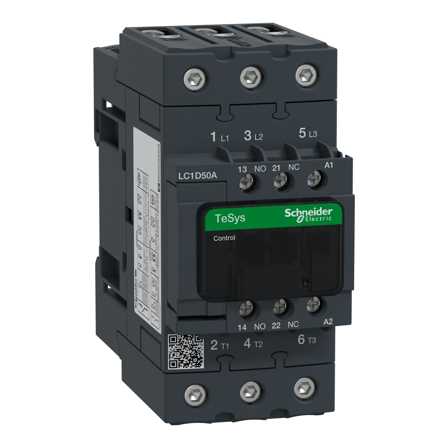 LC1D50AF7 Контактор LC1D EVERLINK 3P 80А 440/110В AC 22кВт Schneider Electric TeSys 
