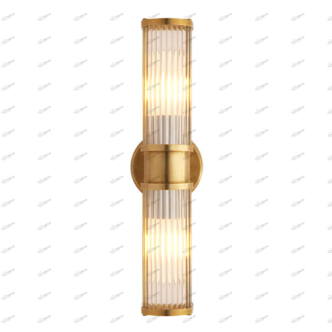 Светильник настенный золотистый Allen 2 Brass BRWL7002-AB DELIGHT COLLECTION  00-3882881 Золото 