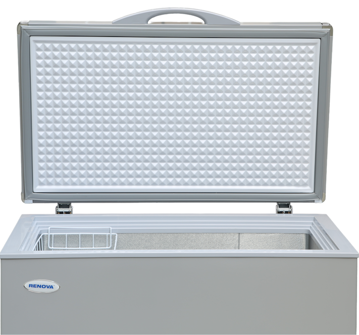 9270373 Морозильный ларь RENOVA FC-320C серебристый STDN-0107710 - Вид №1