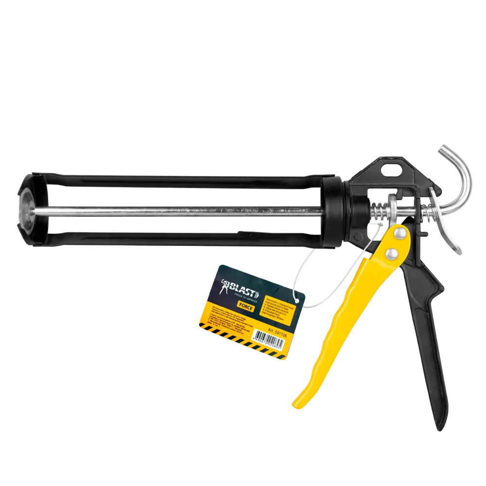 Пистолет для герметика полузакрытый Force 600 мл Santreyd STLM-2196276 - Вид №3