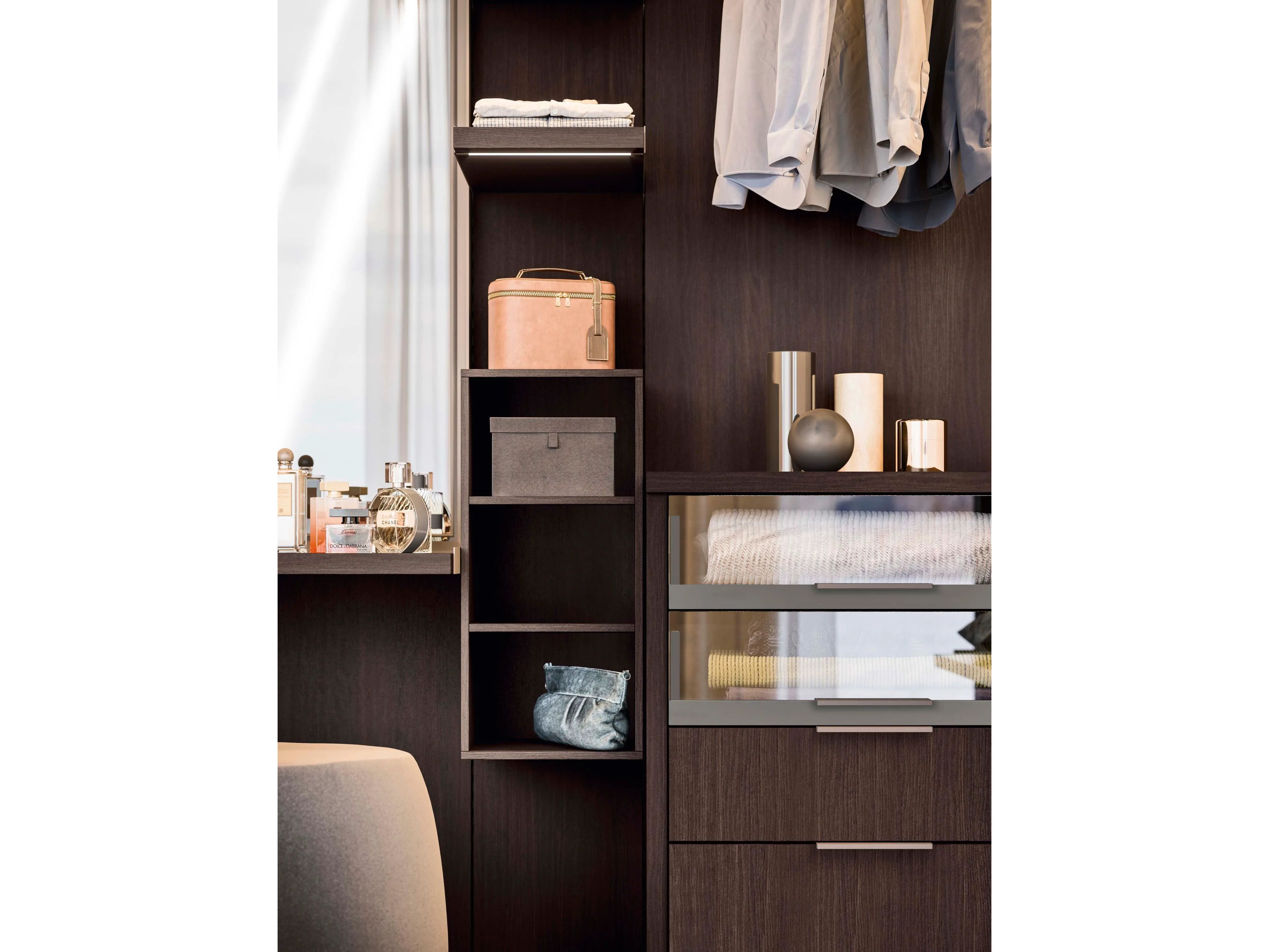 Деревянная секционная гардеробная Alf DaFrè STORE ARCH-00107618 - Вид №8