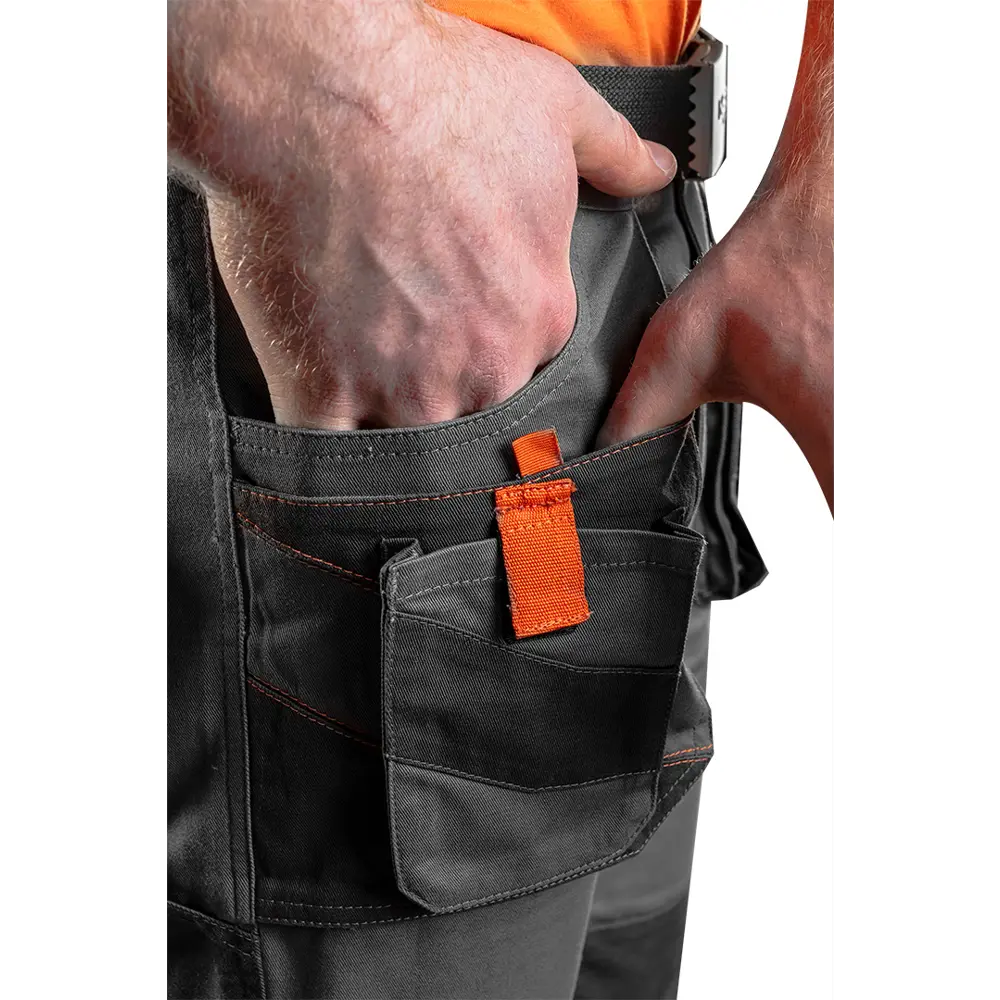 Шорты рабочие Neo Tools хлопок 100% серые размер L рост 181-184 STLM-2122688 - Вид №2