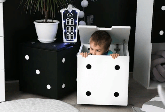 Ящик для игрушек "Продленка" МАНДАРИН ПРОДЛЕНКА 178752 Белый Santreyd  - Вид №6